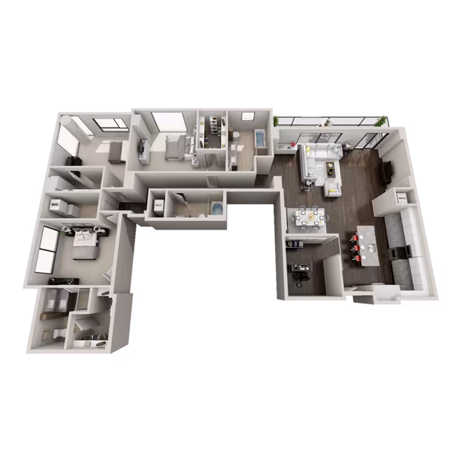 The Chase 1-524 floor plan